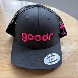 Goodr Black and Pink Trucker Hat